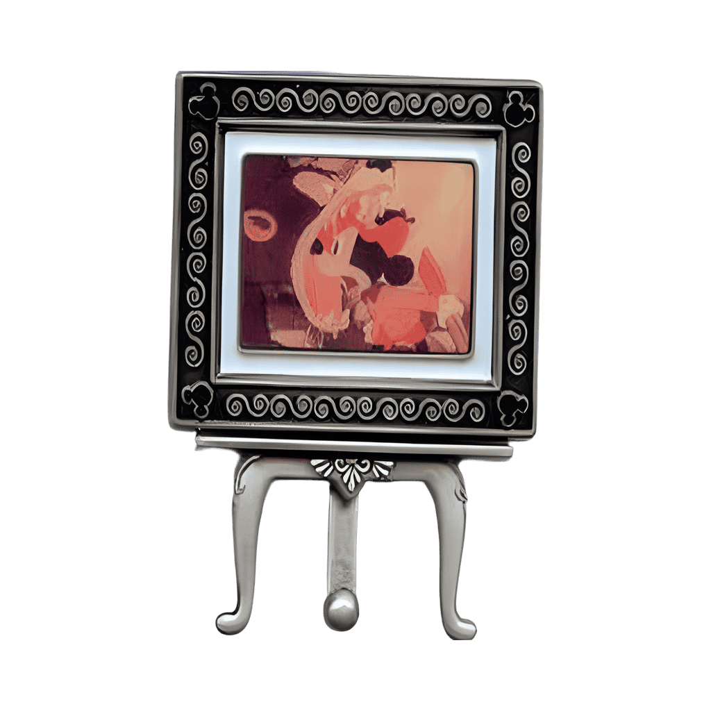 August (The Painter) Disney pin