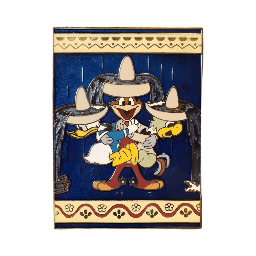 Donald Duck , Panchito & Jose Carioca Disney pin