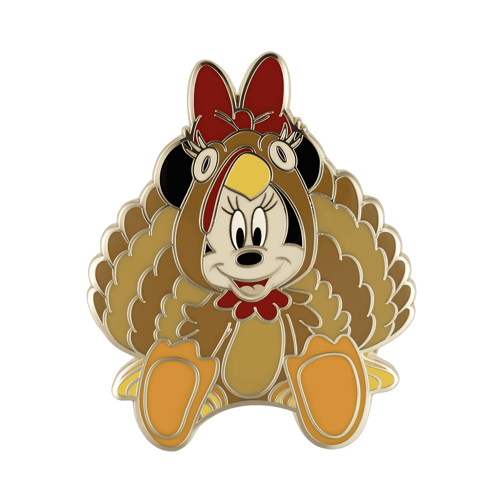 Minnie Dressed as A Turkey Disney pin