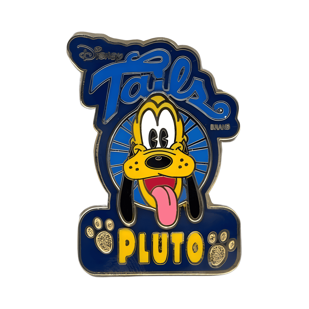 Pluto Tails Disney pin