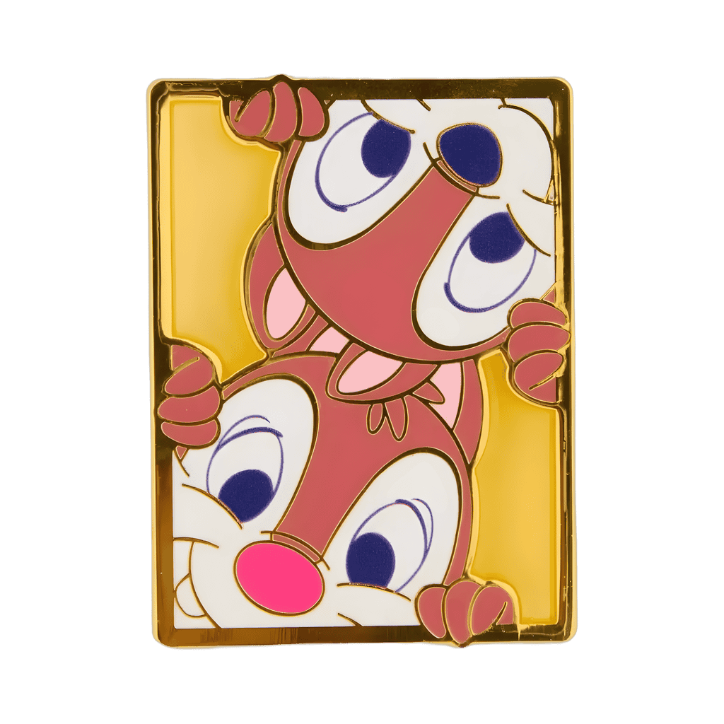 Chip & Dale Stained Glass Portrait Disney pin