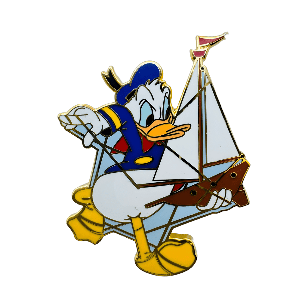Donald with a Toy Boat Disney pin