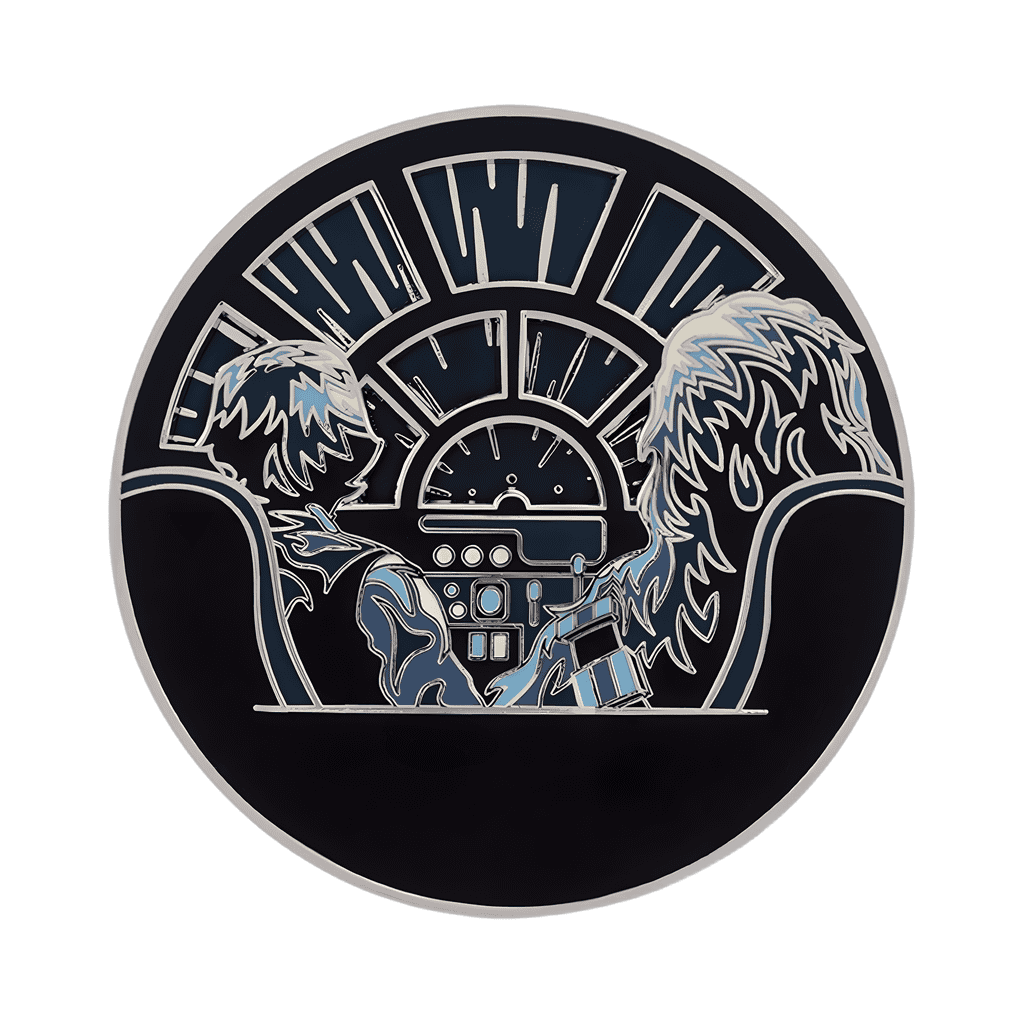 Star Wars- Han Solo- Chewbacca Disney pin