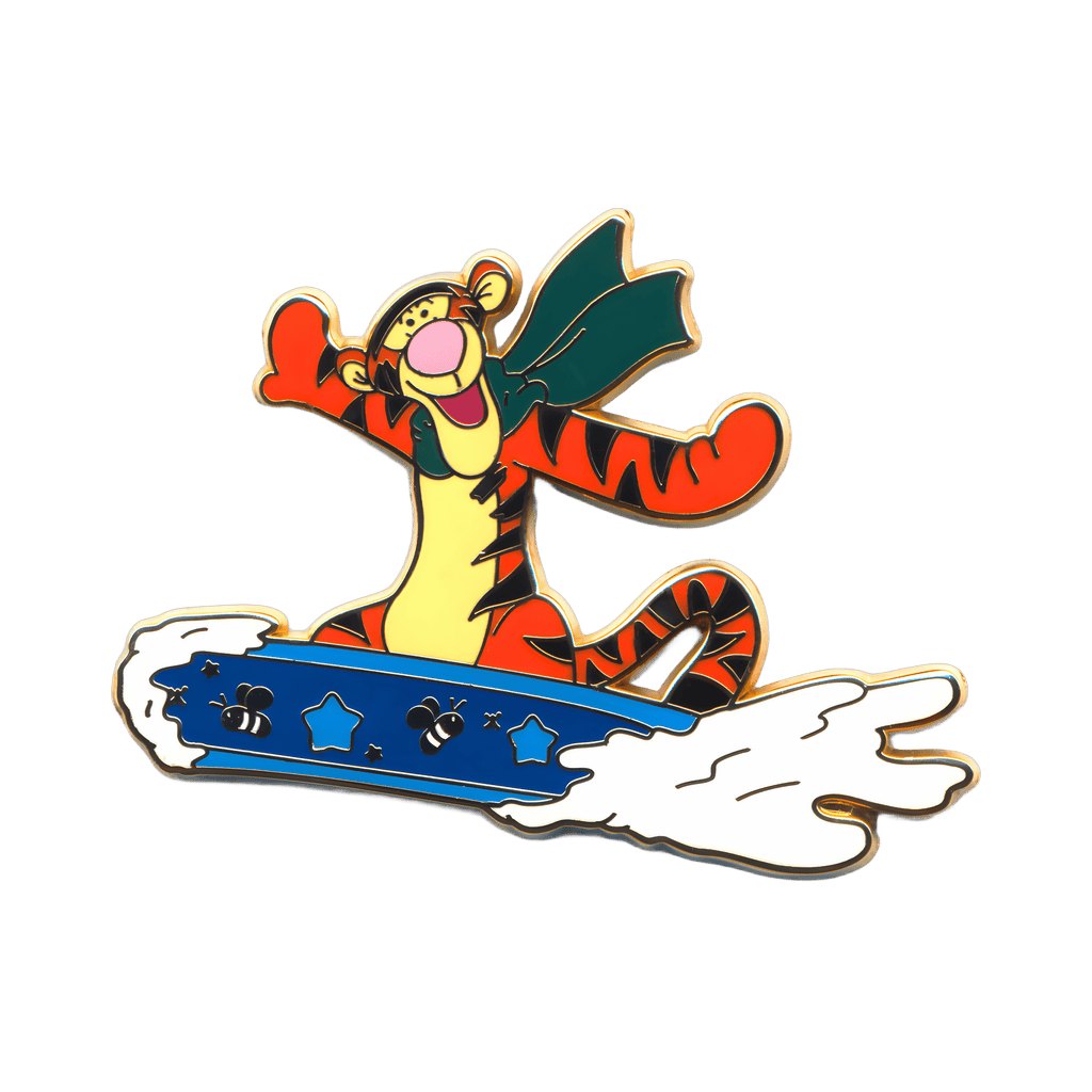 Tigger Snowboarding Disney pin