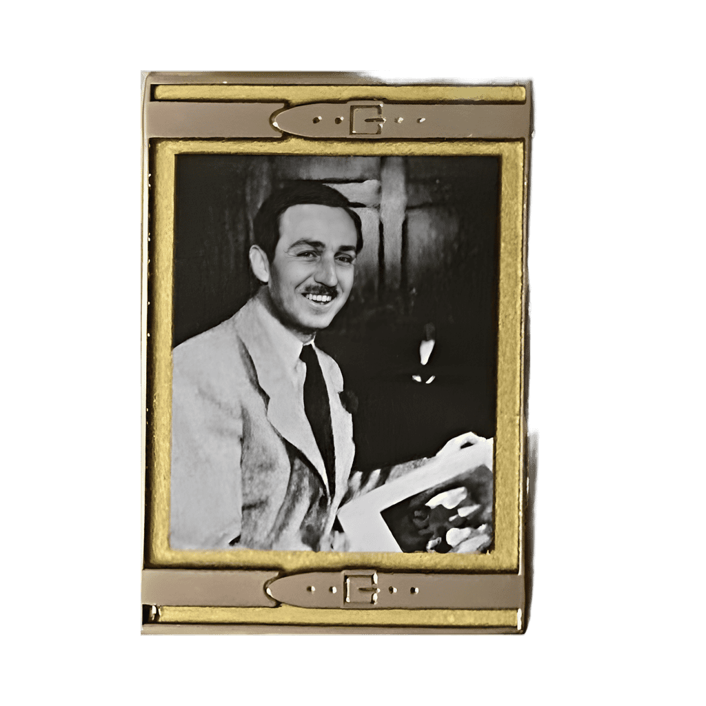 Walt Smiling Suitcase Disney pin