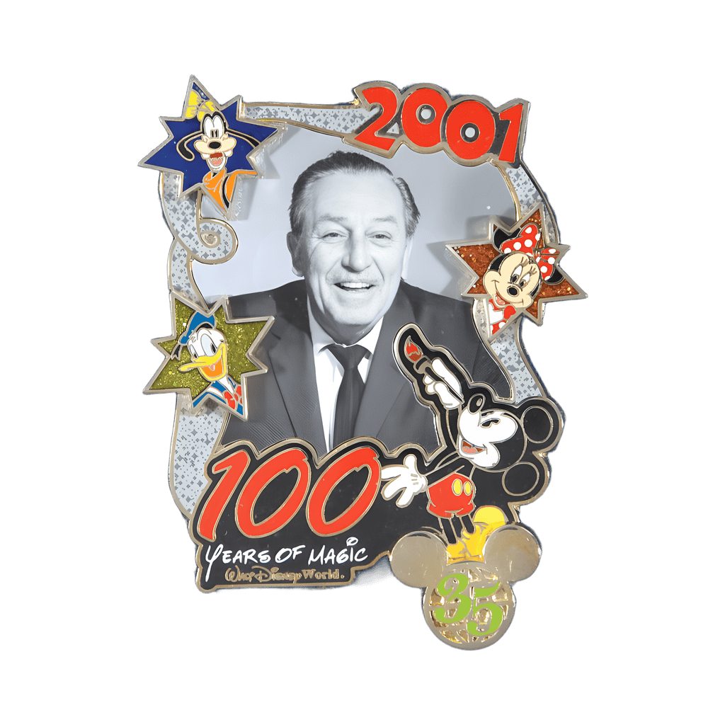2001 - Walt 100 Years of Magic Celebration Disney pin