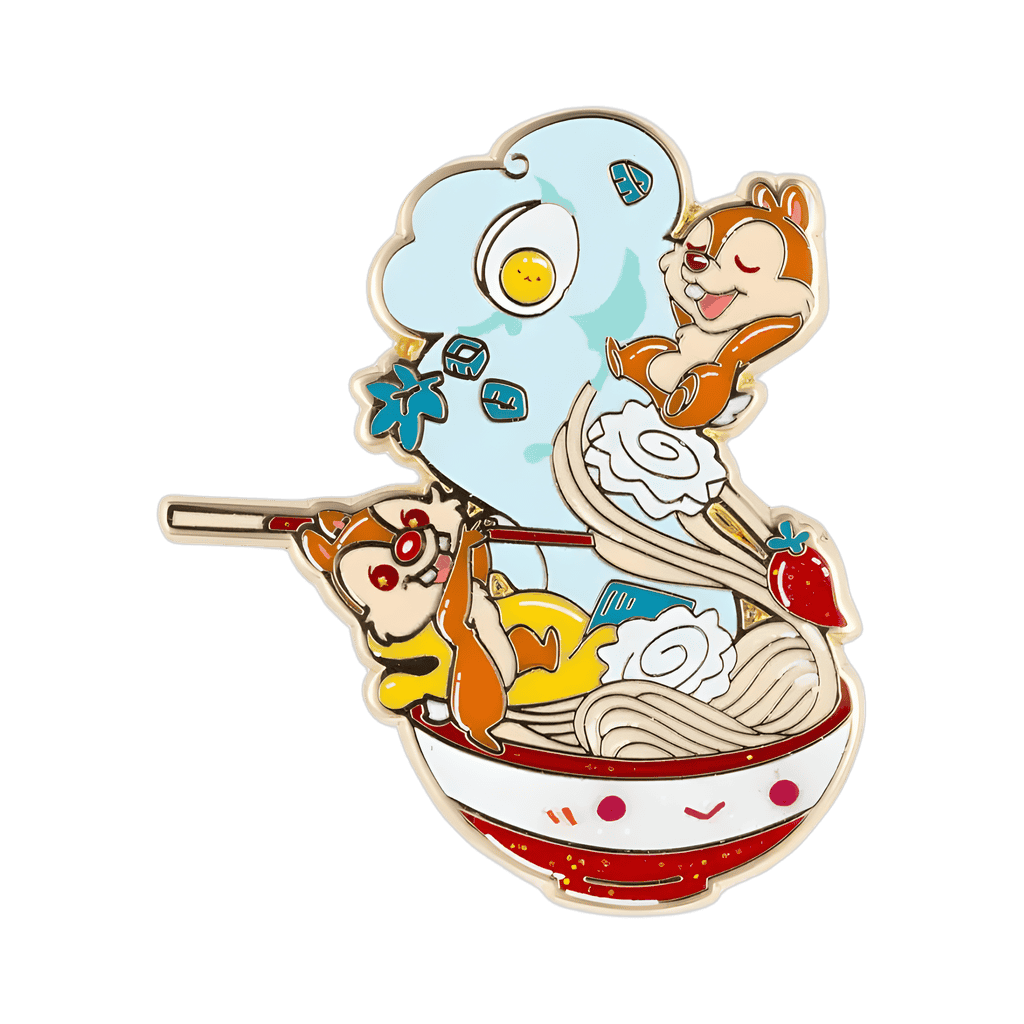 Chip & Dale (Noodle) Disney pin