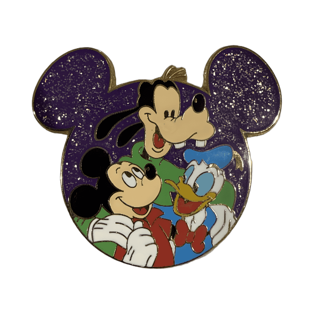 Mickey, Donald and Goofy Disney pin