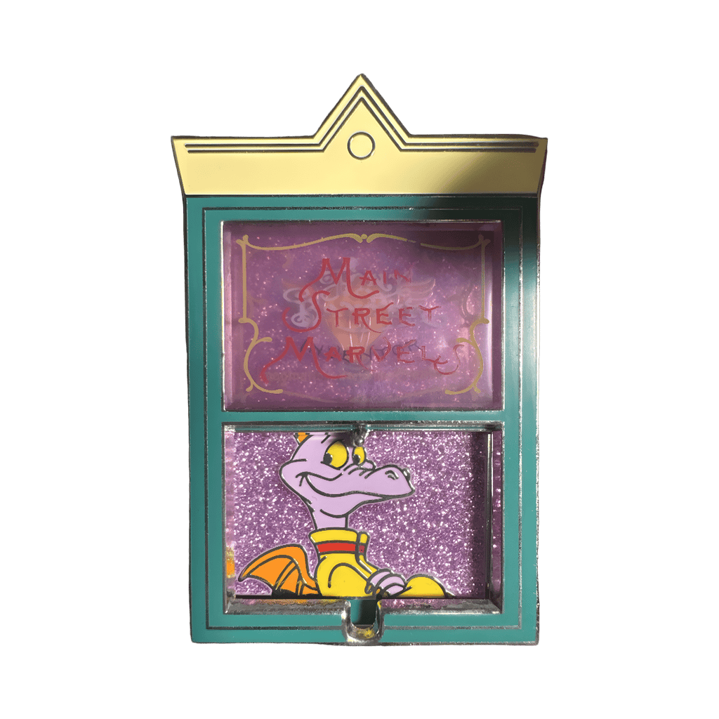 Windows of Main Street Figment Disney pin