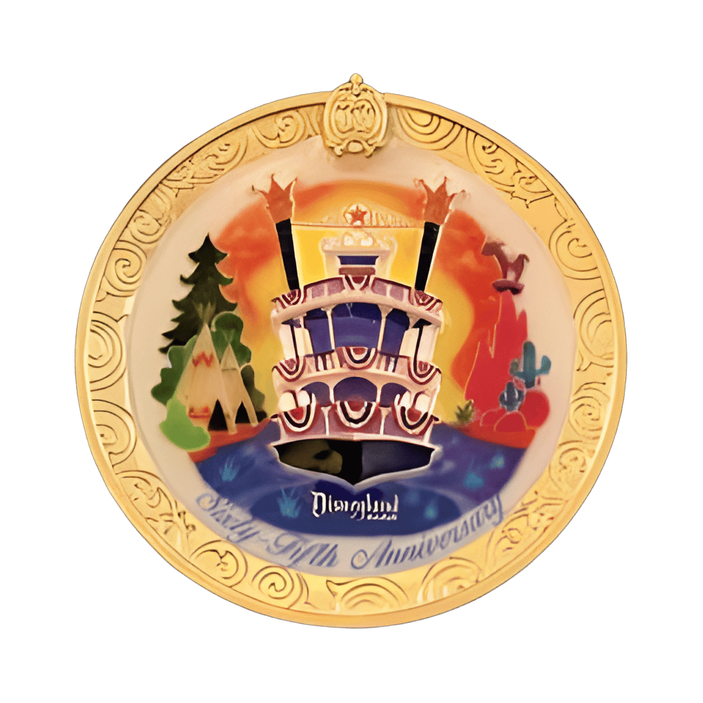 Mark Twain Riverboat Disney pin