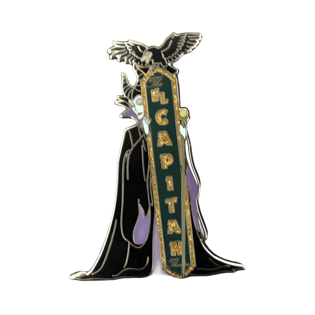 Maleficent Disney pin