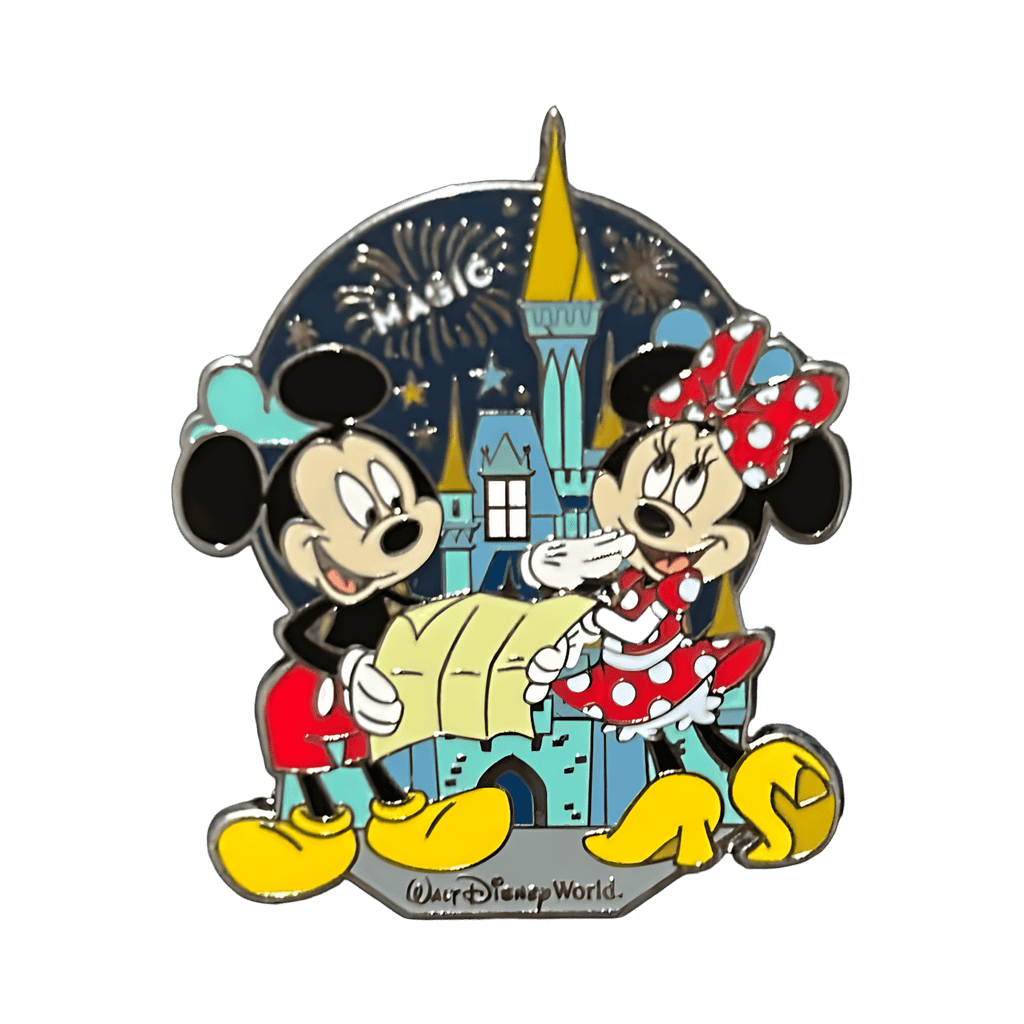 Grow Up Young Mickey and Minnie WDW Castle Disney pin
