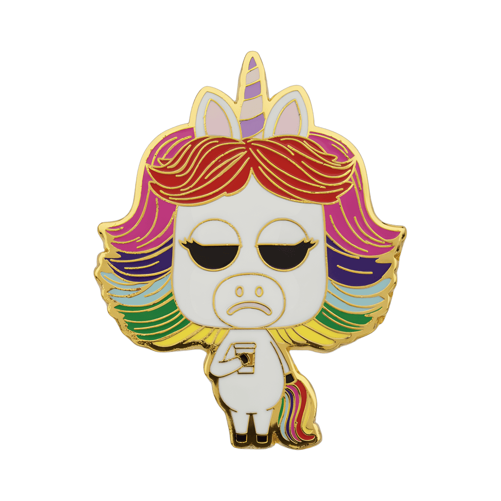Rainbow Unicorn Funko Pop Disney pin