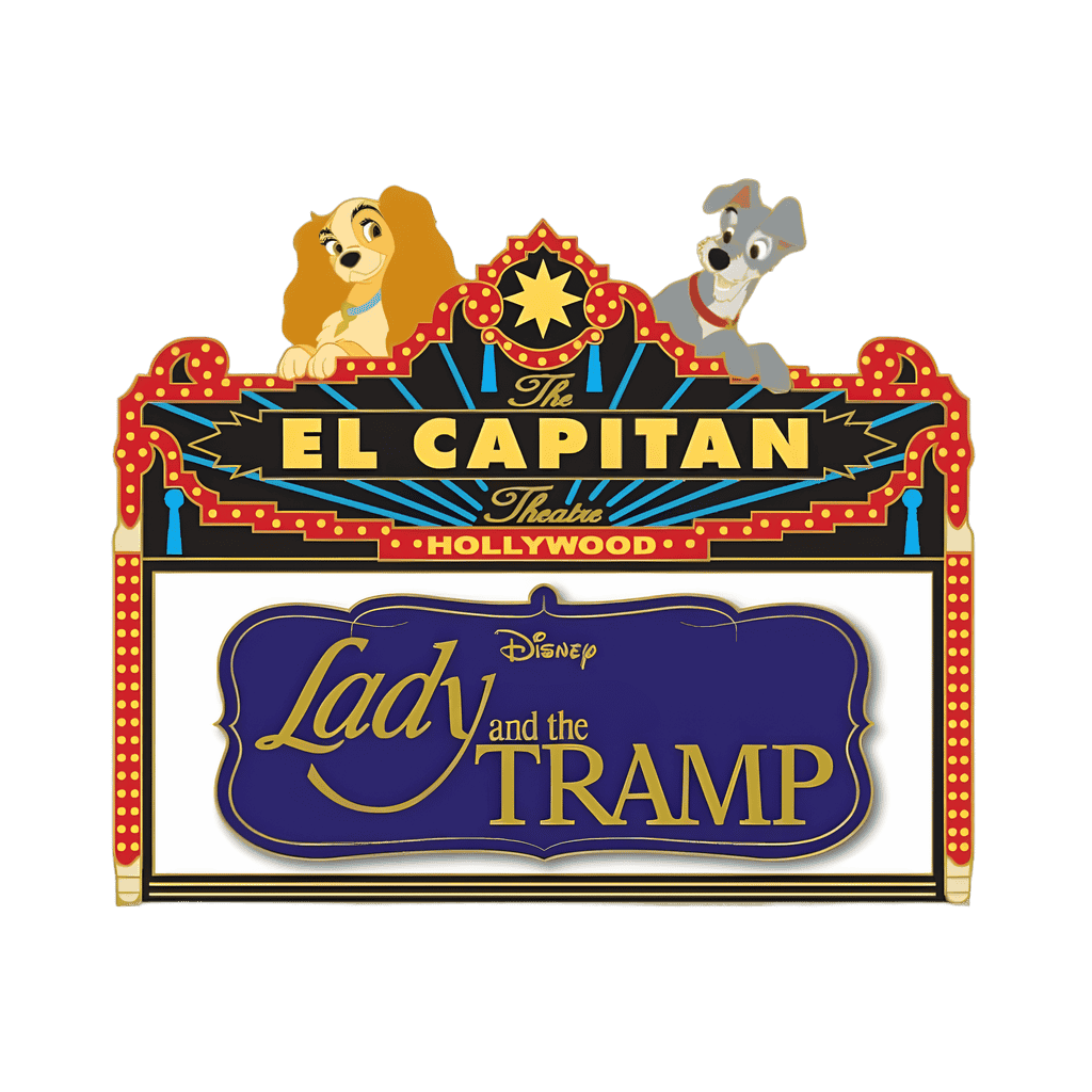 Lady and the Tramp #7 (Surprise) Disney pin