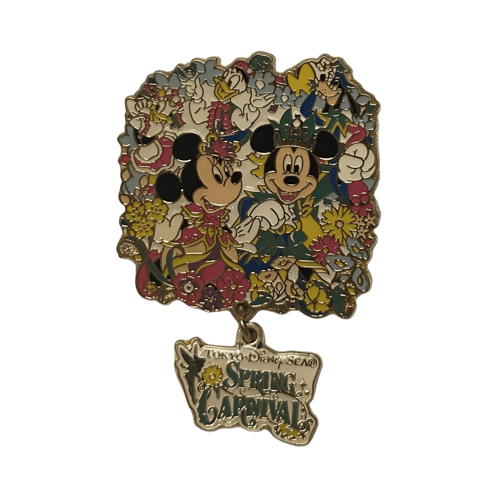 Mickey and Minnie Disney pin