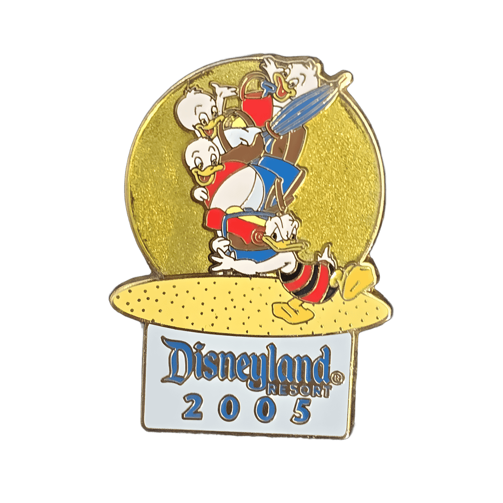 Donald Duck and Nephews at the Beach 2005 Disney pin