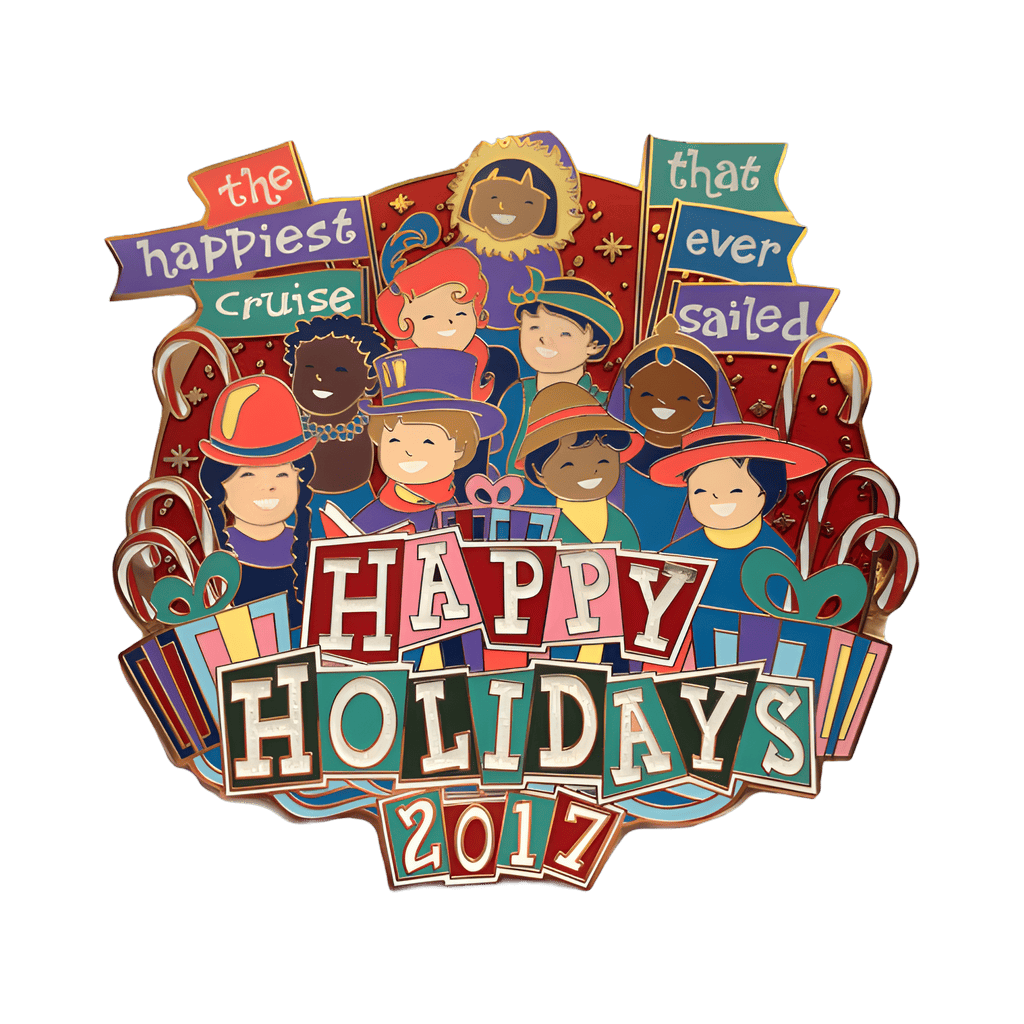 Happy Holidays 2017 Disney pin