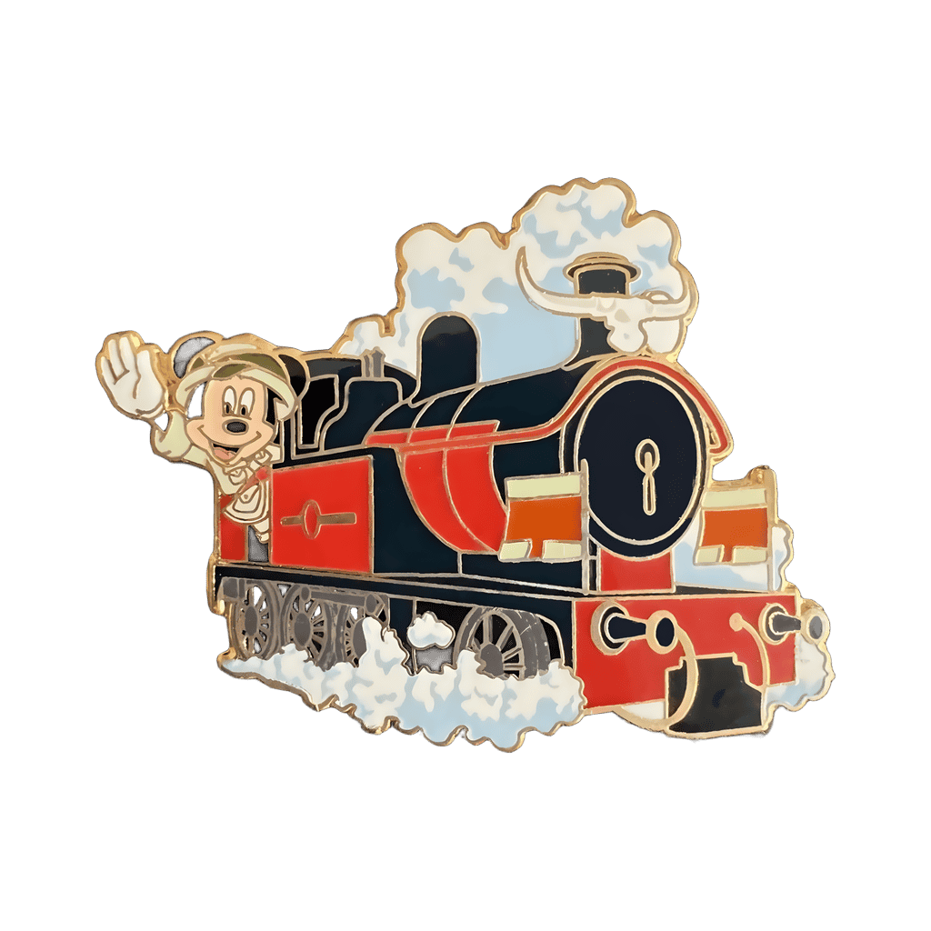 Mickey Driving the Wildlife Express Train Disney pin