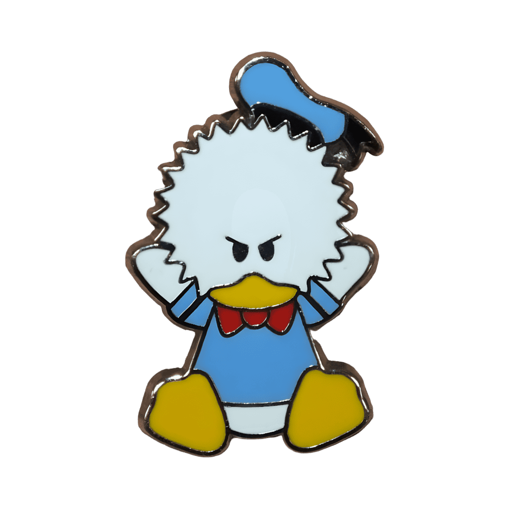 Angry Donald Disney pin