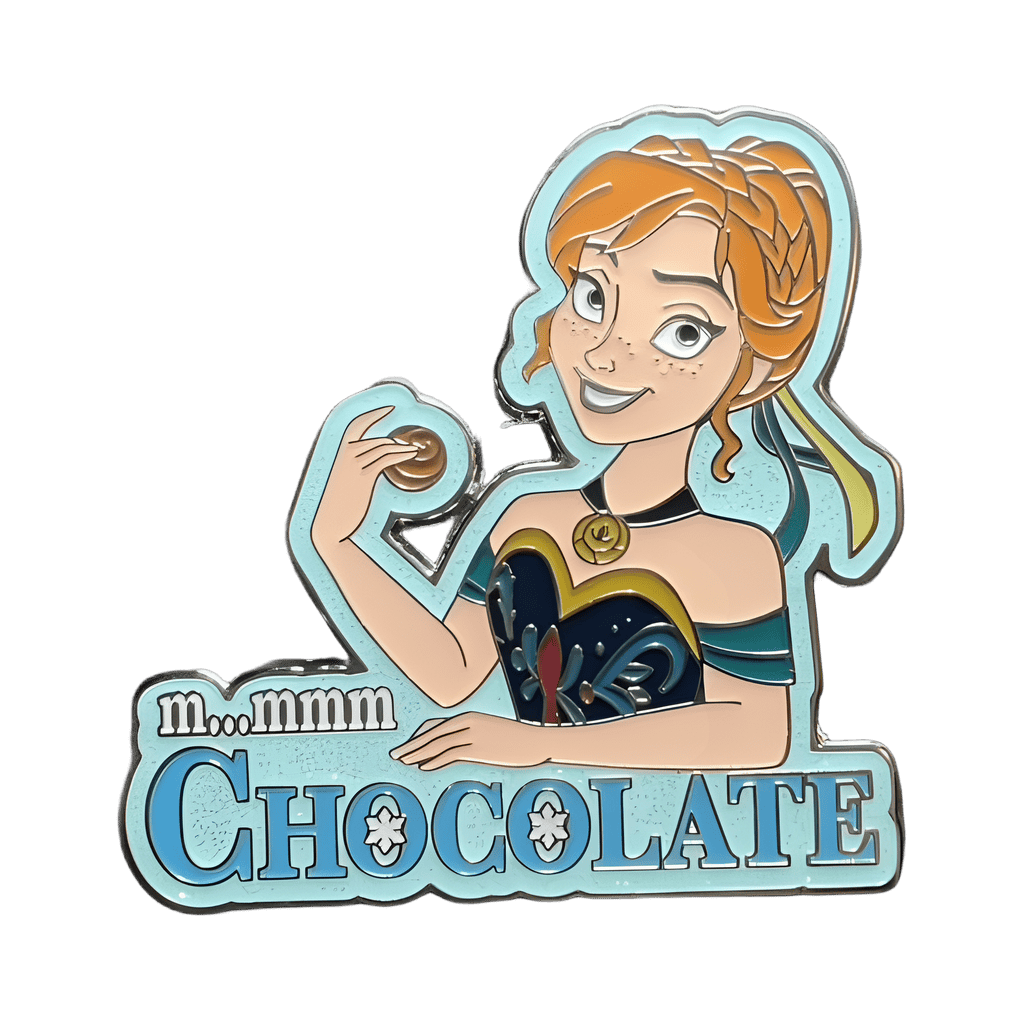 Uncas International - Frozen - Anna and Chocolate Disney pin