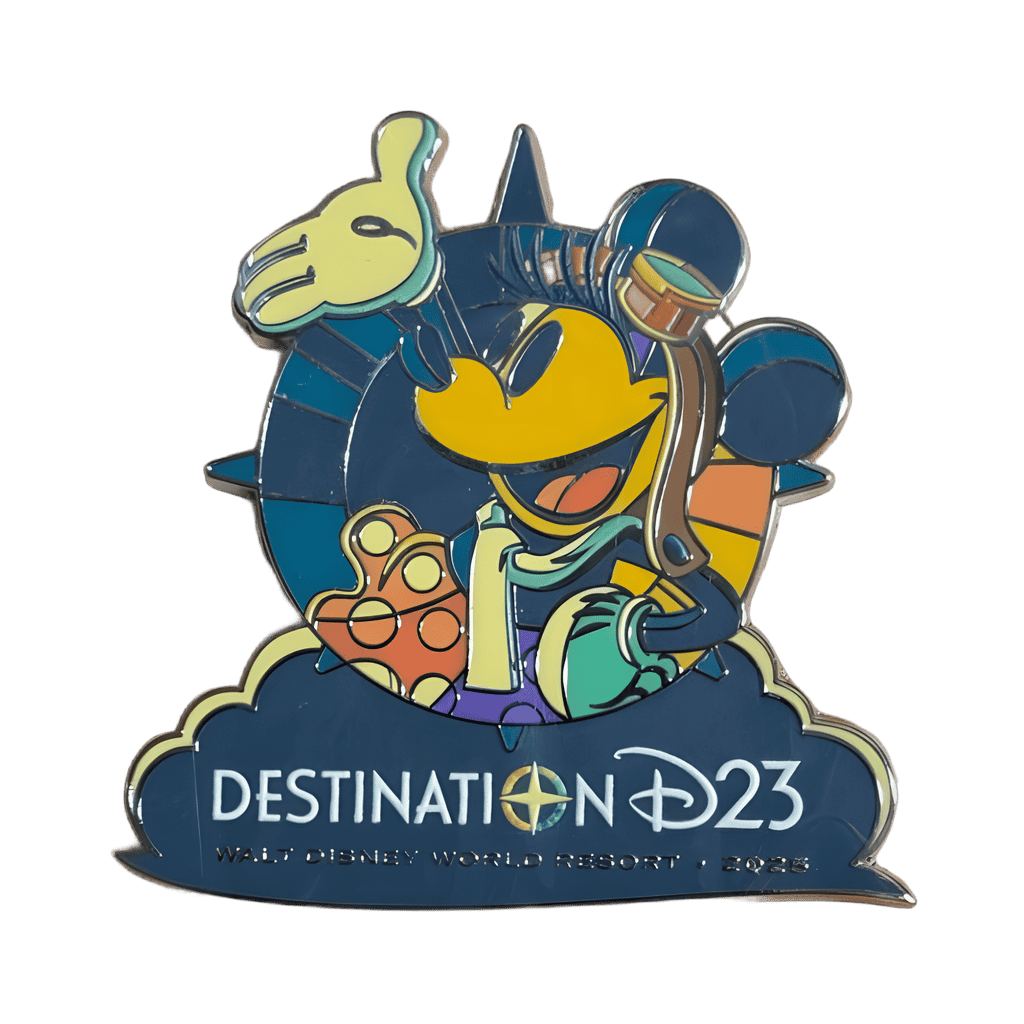 Aviator Minnie Welcome Pin Disney pin