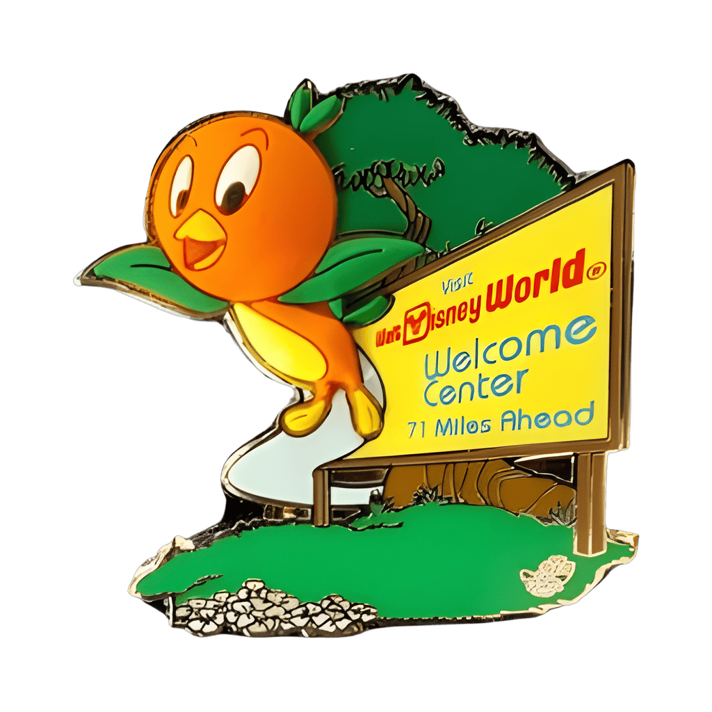 The Orange Bird Disney pin
