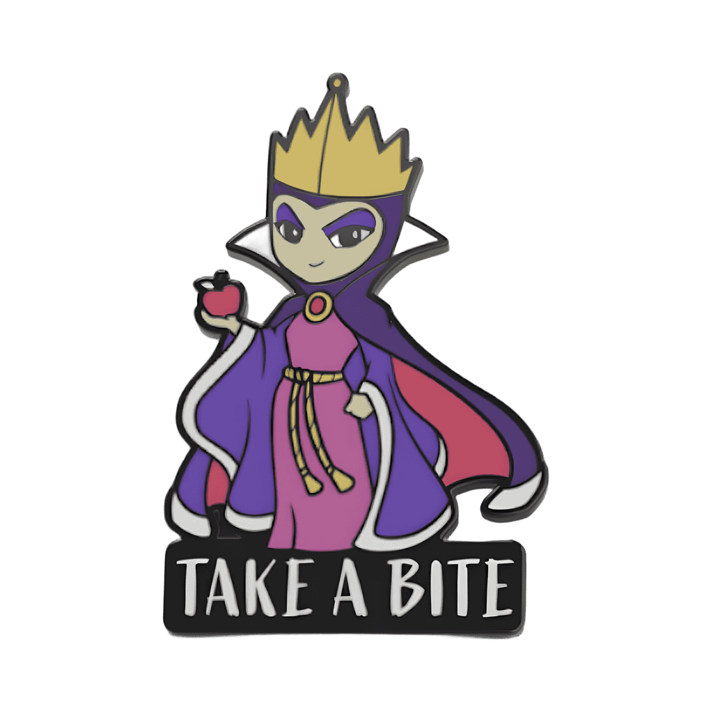Evil Queen Take A Bite Disney pin