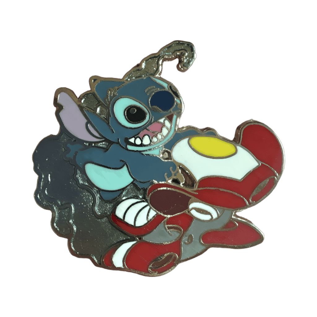 Stitch Riding a Spaceship Disney pin