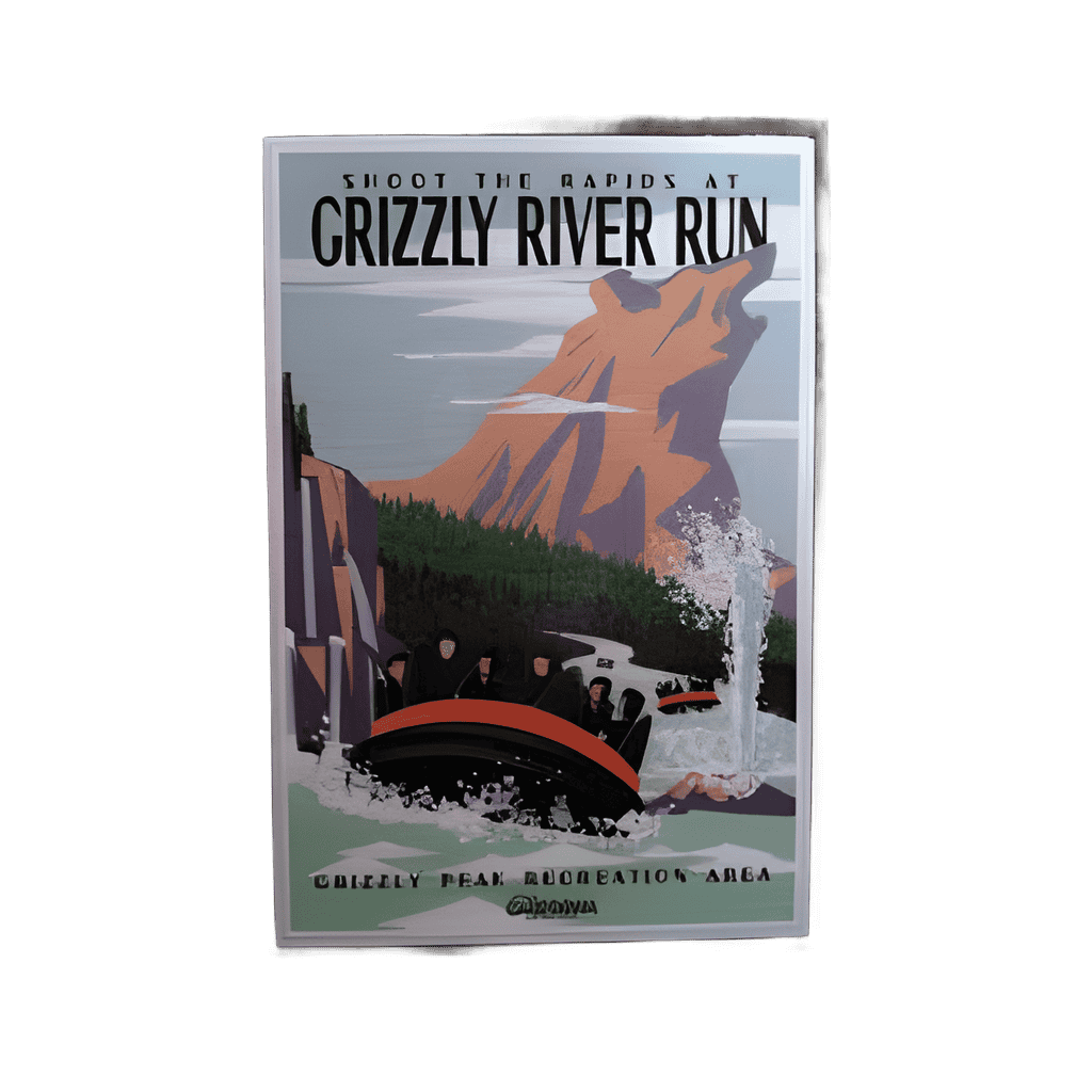 Grizzly River Run Disney pin