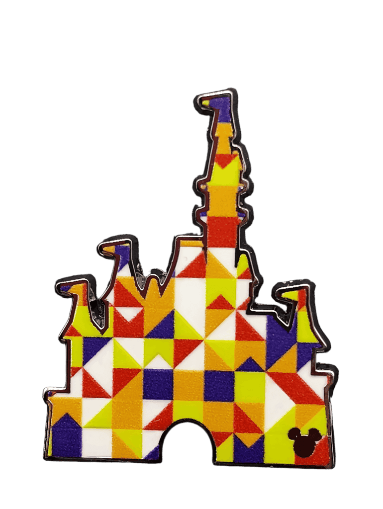 Geometric Castle Disney pin