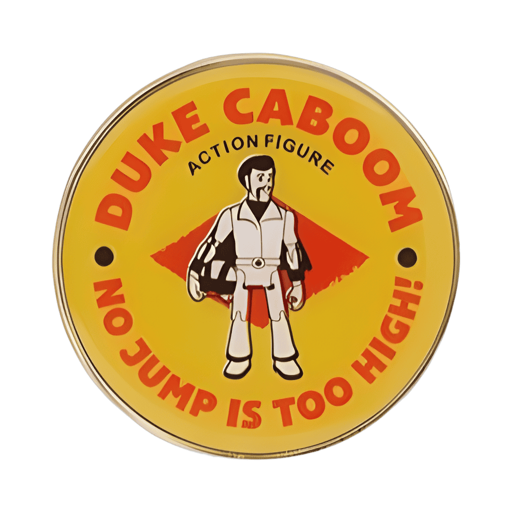 No Jump Too High! (Action Figure) - Duke Caboom Disney pin