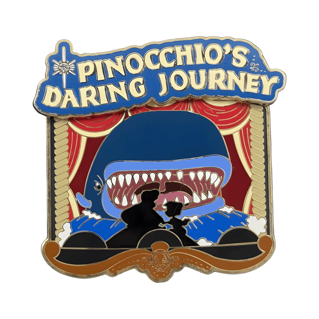 Monstro Disney pin