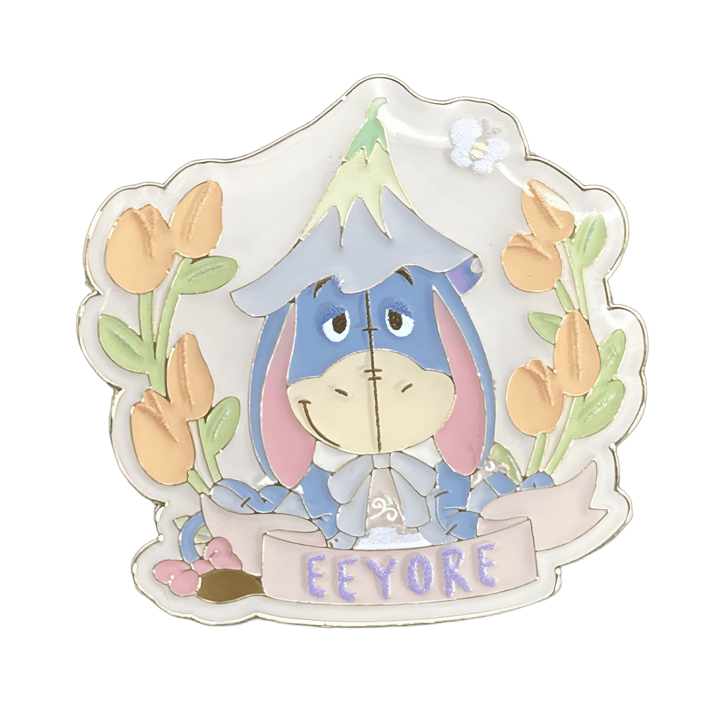 Eeyore in Flowers Disney pin