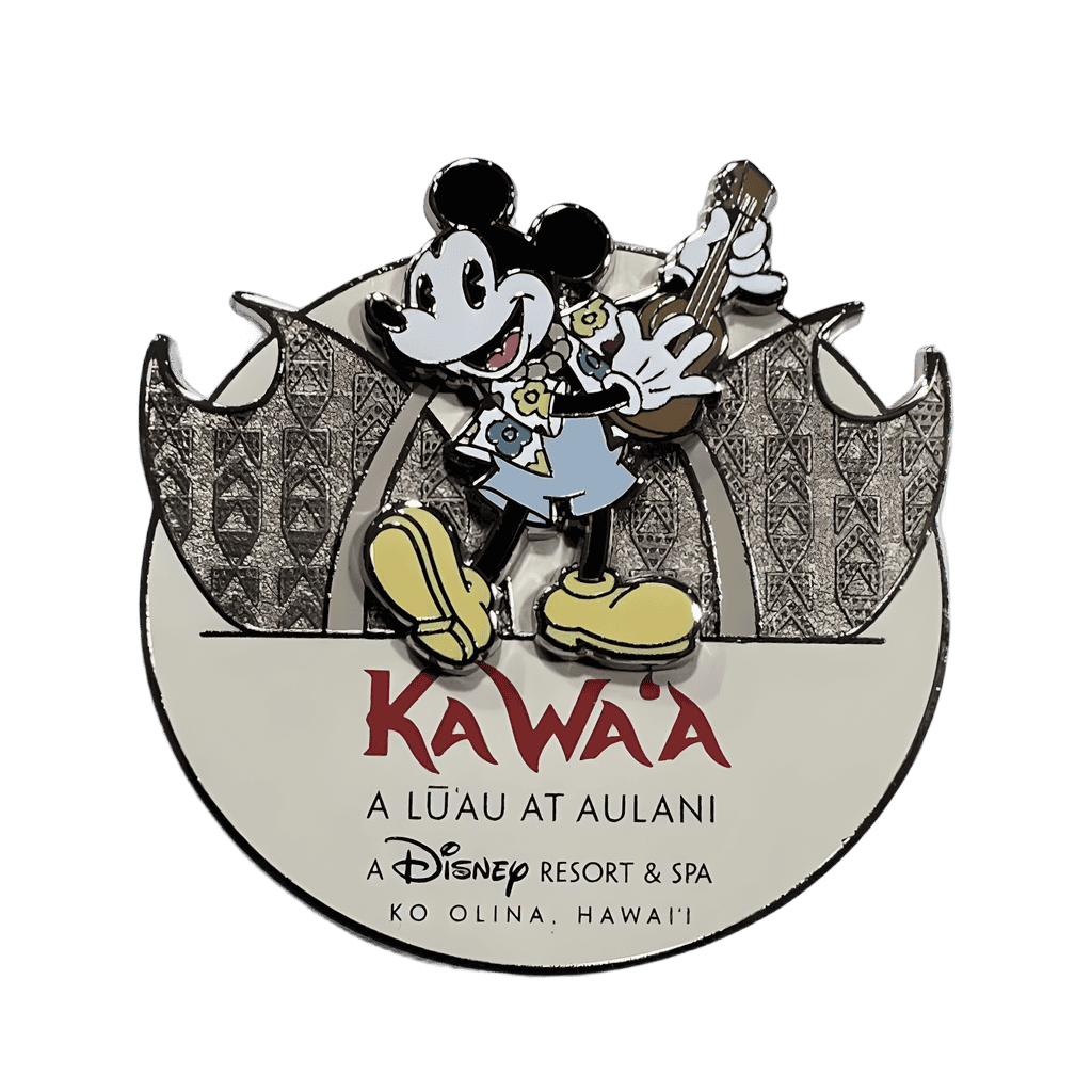 Aulani KA WA‘A A Lū‘au Disney pin
