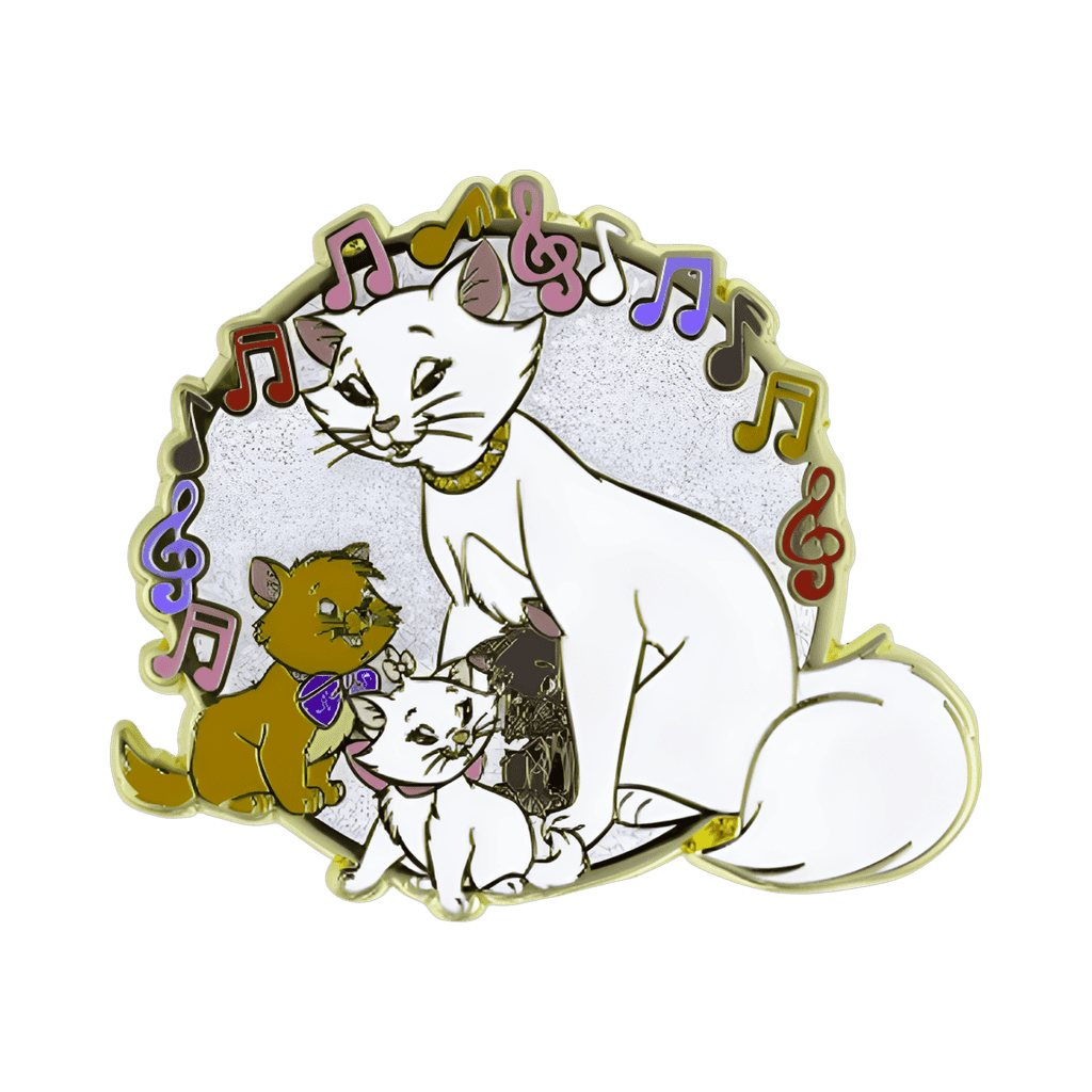 Duchess and her kittens Meowgical Moments Mystery Jumbo Pin Disney pin