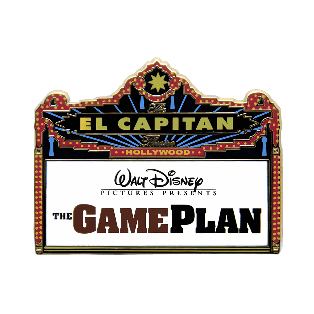 The Game Plan Disney pin