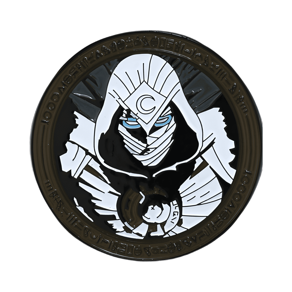 Moon Knight Circle Portrait Disney pin