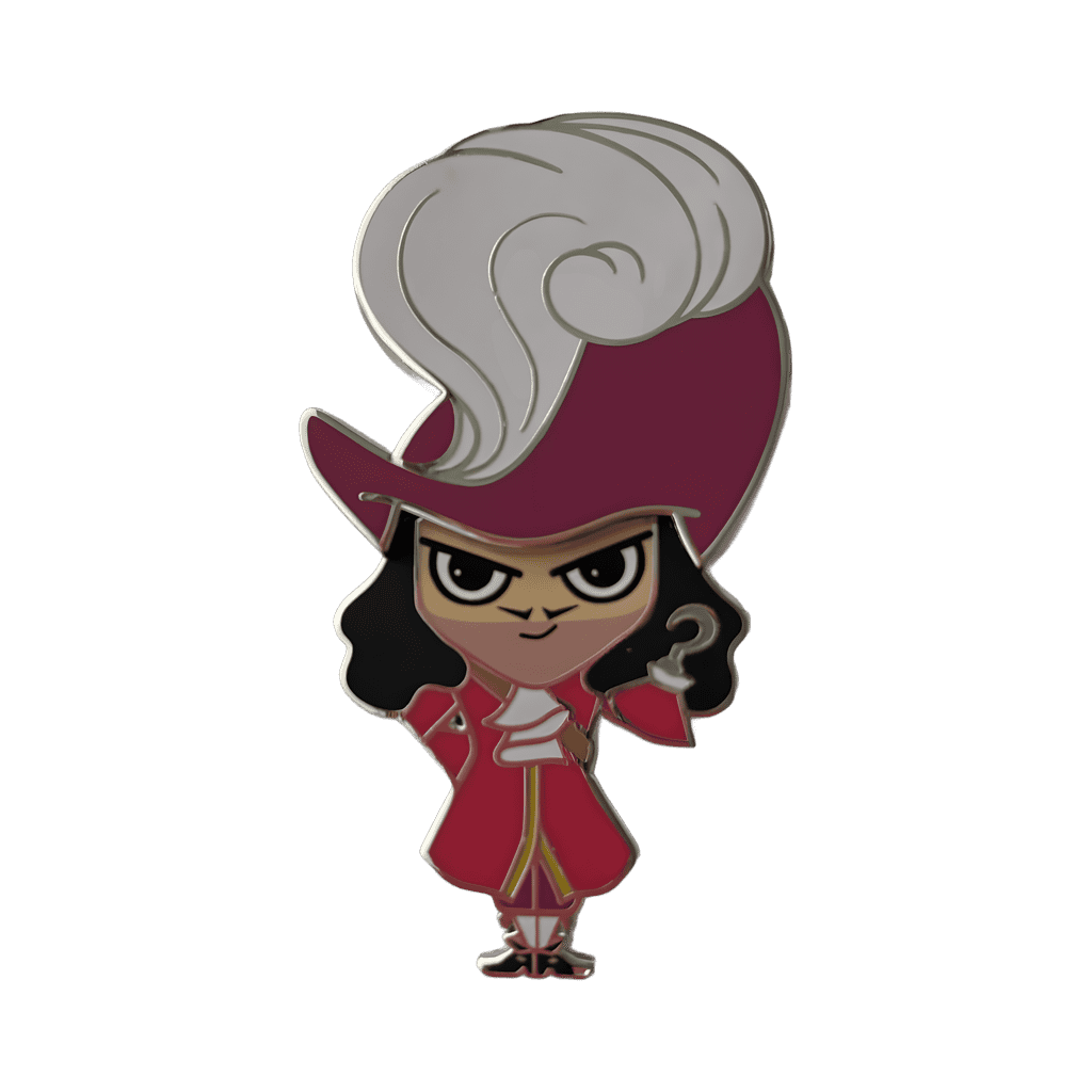 Captain Hook Disney pin