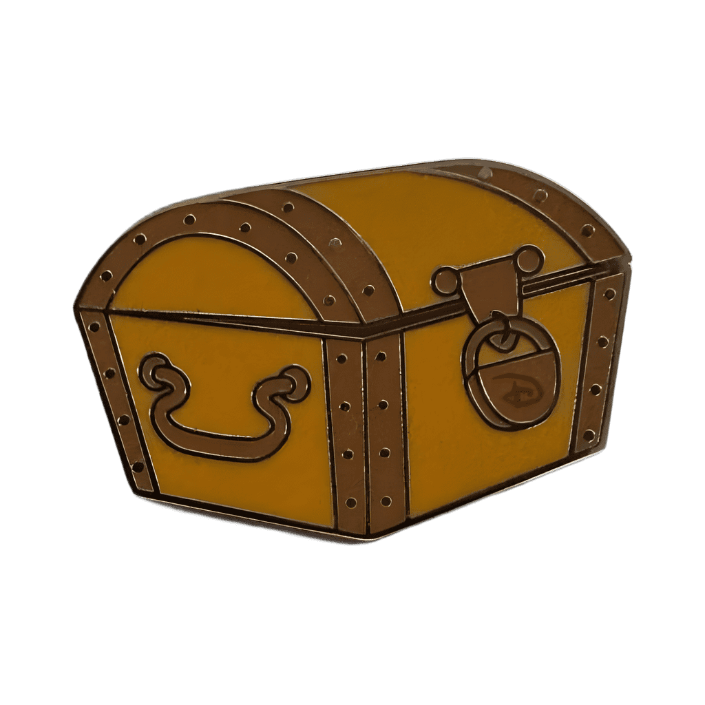 Treasure Chest Disney pin