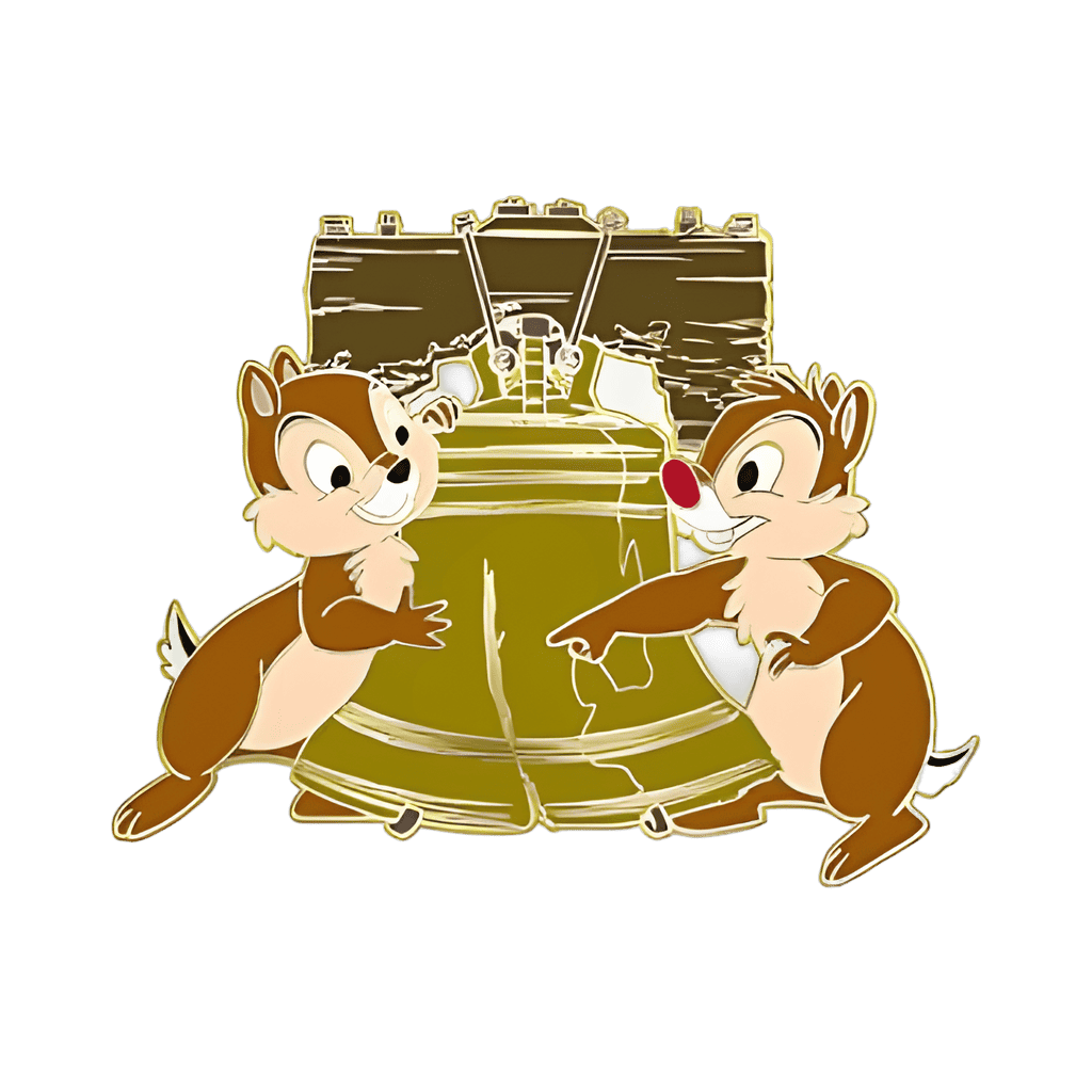 Chip and Dale Disney pin