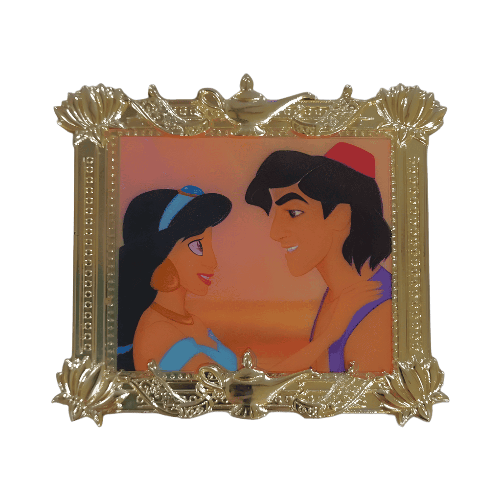 Jasmine and Aladdin Disney pin