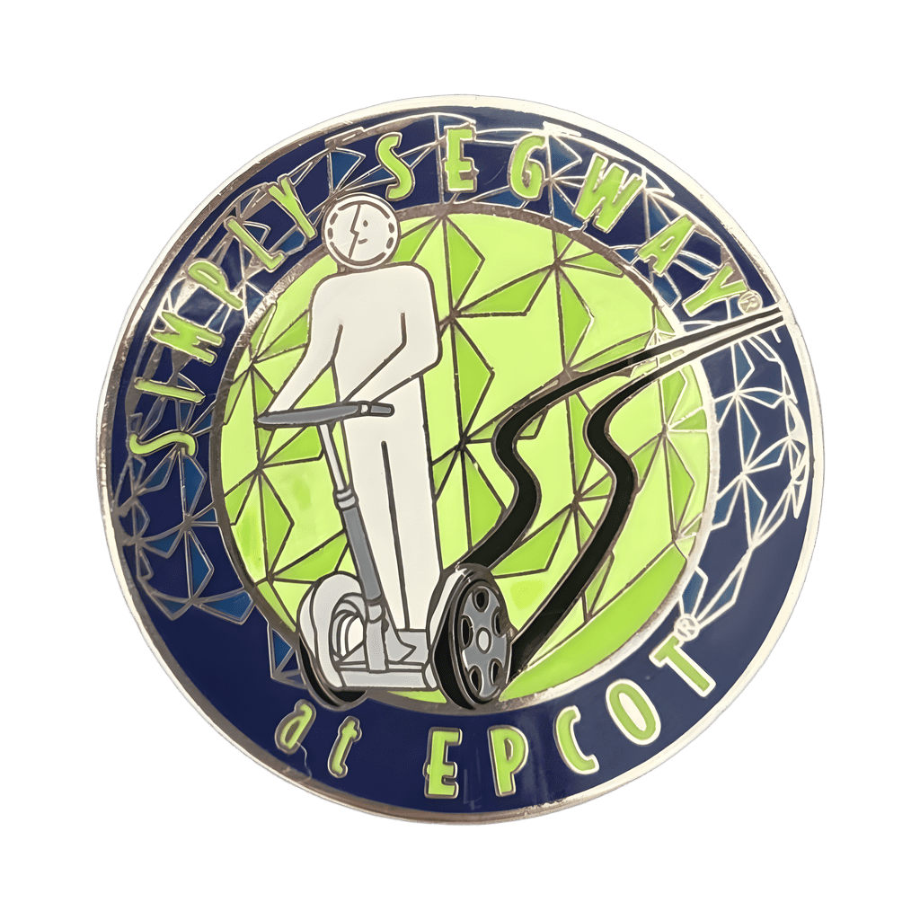 Simply Segway at Epcot Disney pin