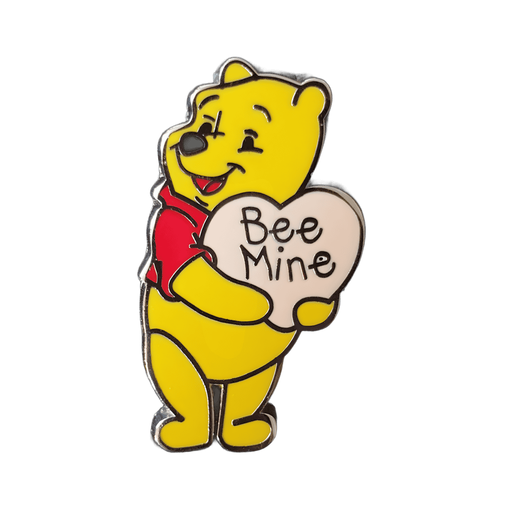 Valentine's Day Winnie the Pooh Bee Mine Disney pin