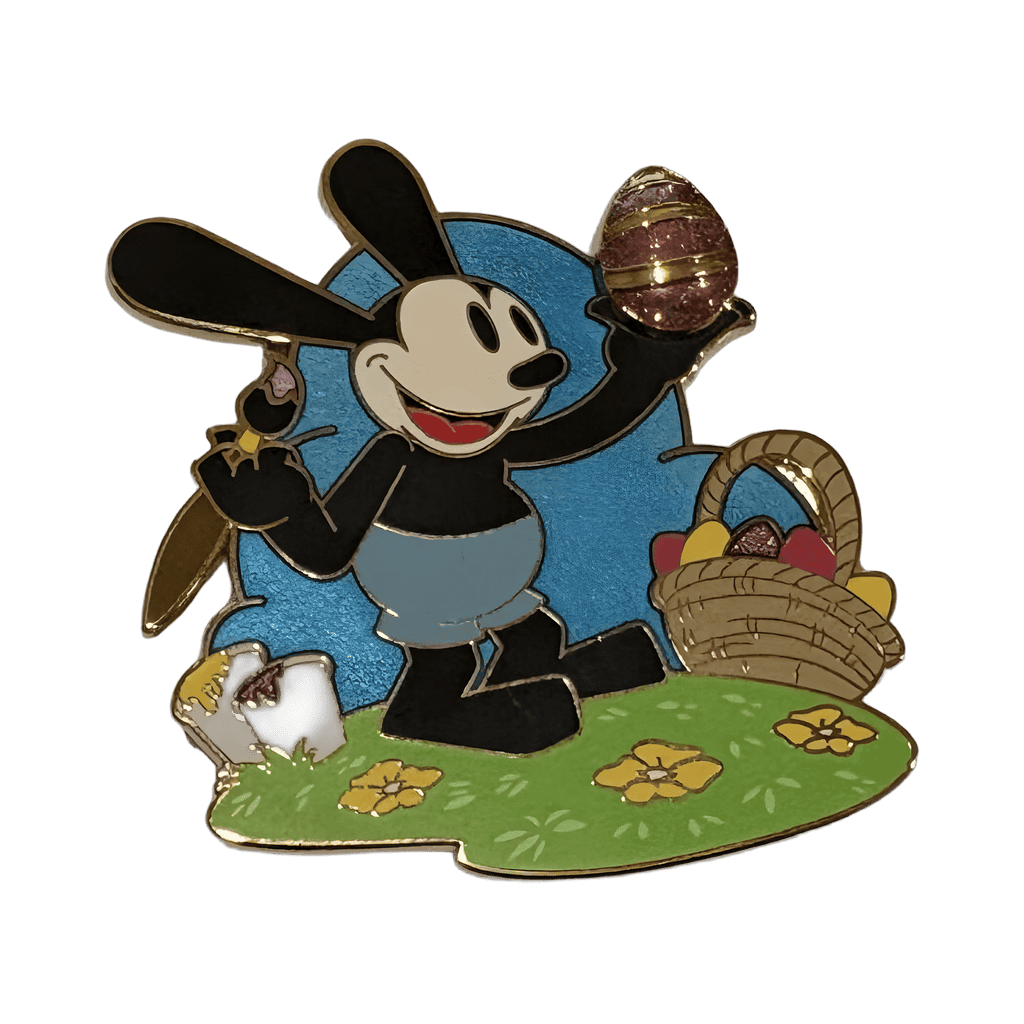Oswald Painting Egg Disney pin