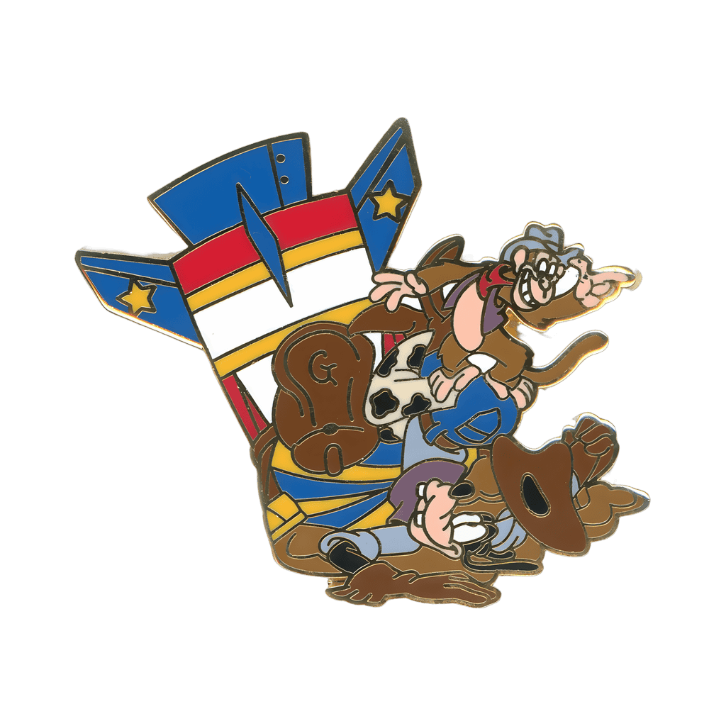 Reckless Rocketeer Goofy & Monkey Disney pin