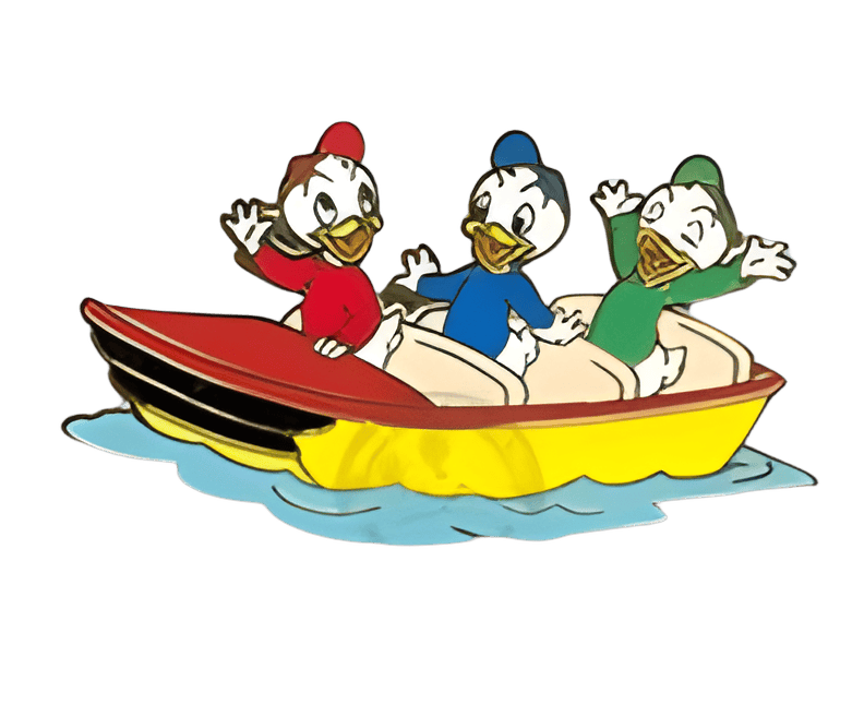 Huey, Dewey, and Louie Disney pin
