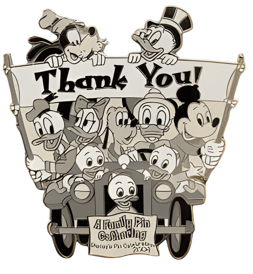Duck Family Disney pin