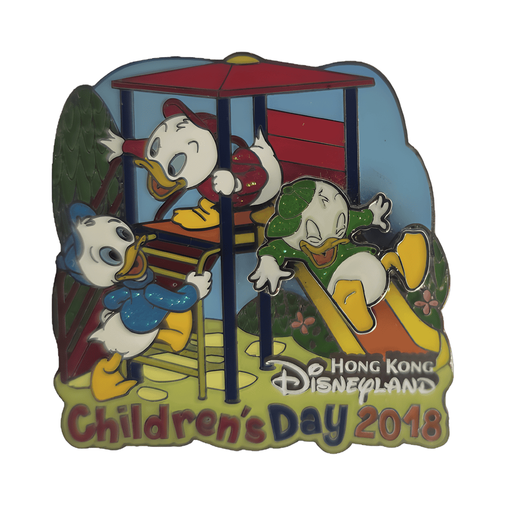 2018 - Huey, Dewey, and Louie Playground Slider Disney pin