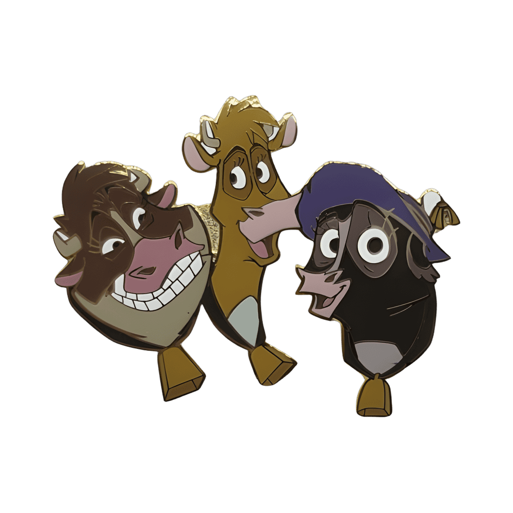Home on The Range Cows Disney pin