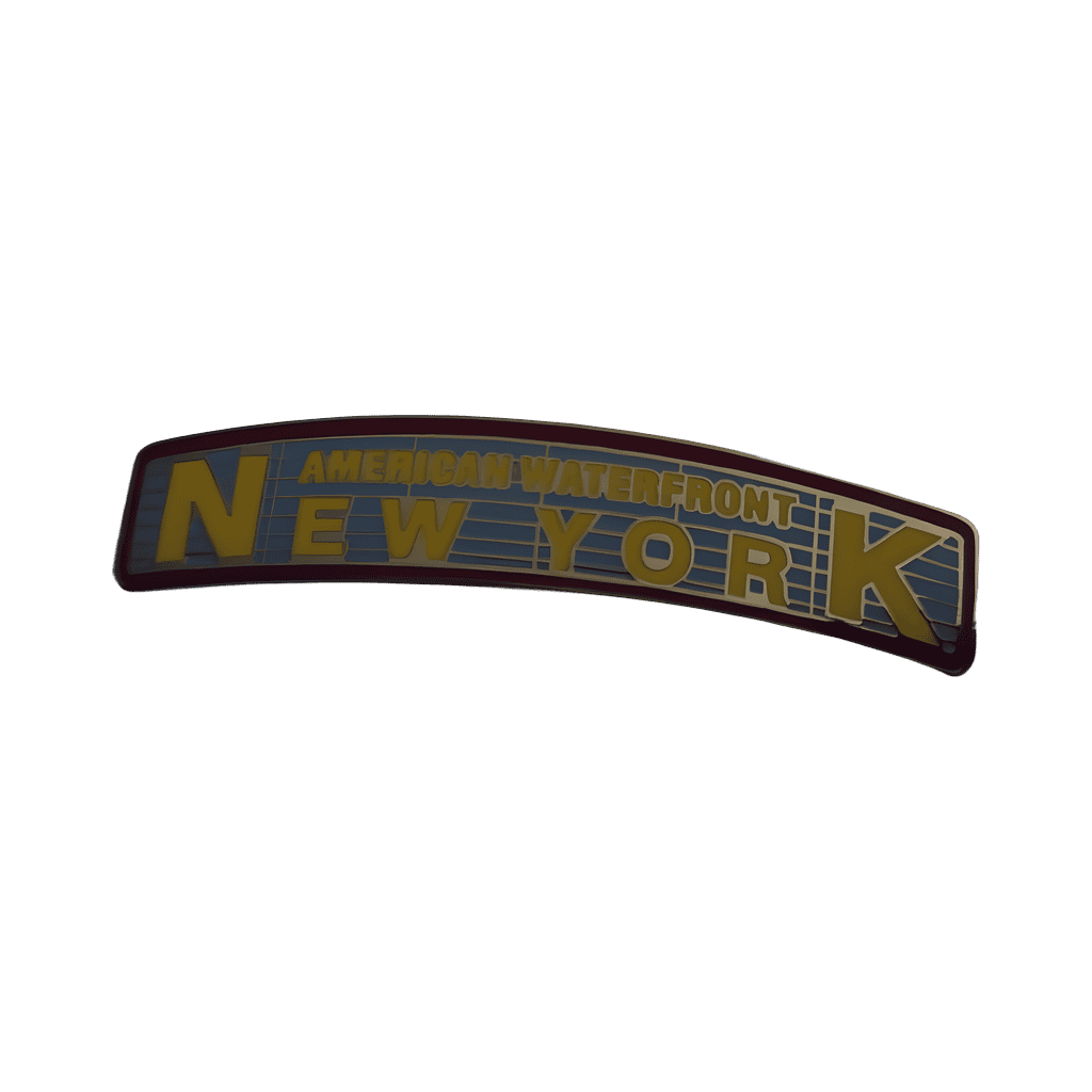 American Waterfront New York Disney pin